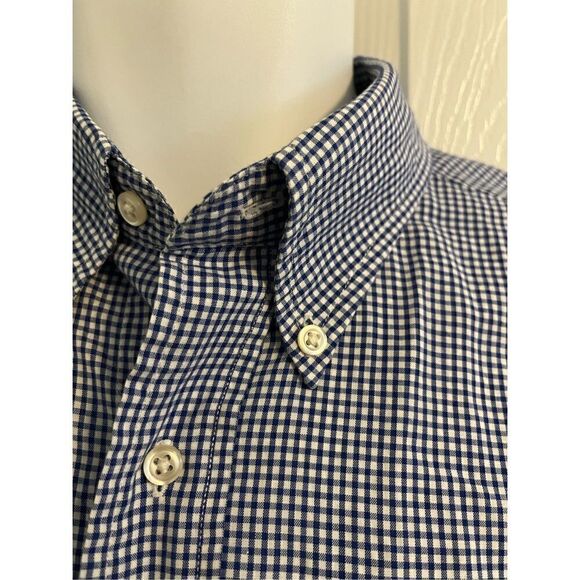 Brooks Brothers Blue Plaid Button Up. Size Medium - Picture 1 of 5